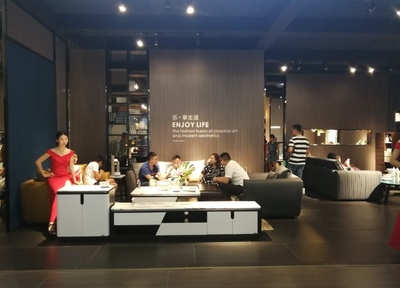 樂家生活與迷尚兩廳閃耀2018成都家具展，開啟家具批發新篇章